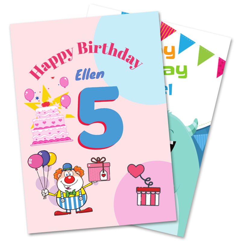 card category 5th-birthday